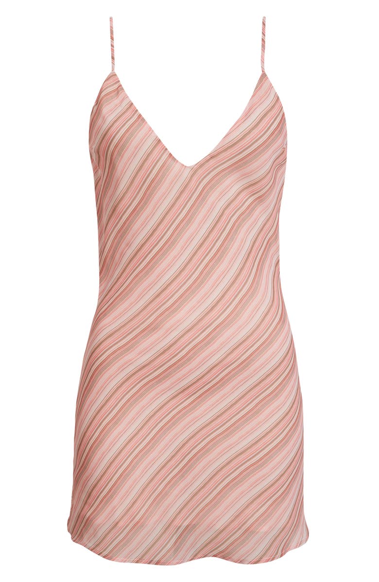 Bella Venice Jordan Stripe Minidress, Alternate, color, Pink Stripe
