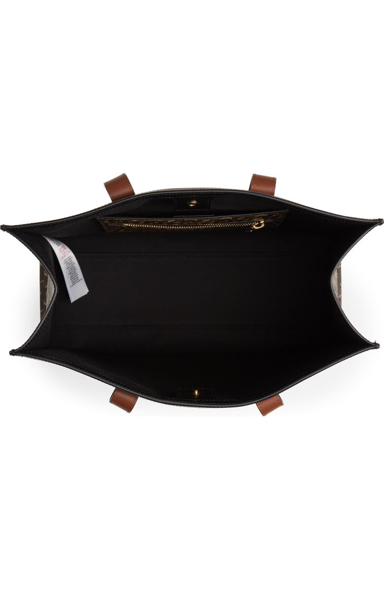 Burberry Small Book E-Canvas Tote, Alternate, color,