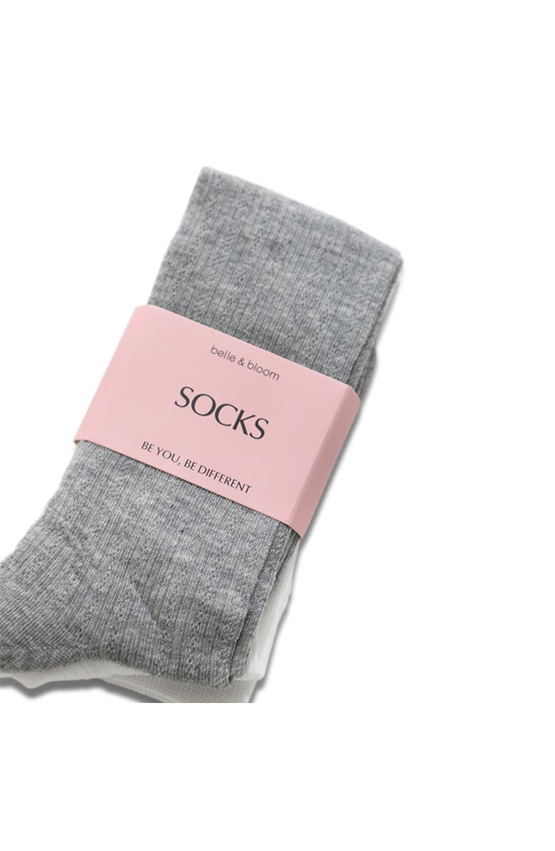 Belle & Bloom Midnights 2 Pack Socks, Alternate, color, White