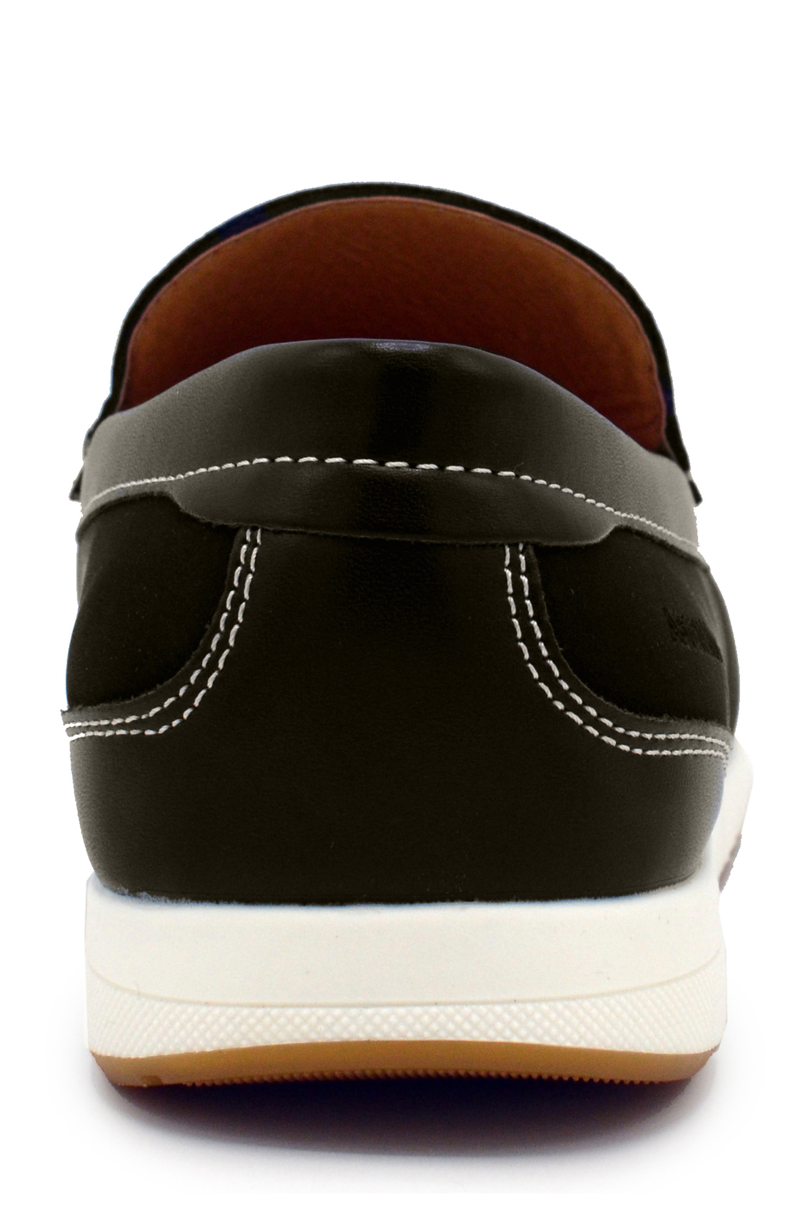 ASTON MARC Crosby Slip-On Loafer, Alternate, color, Black