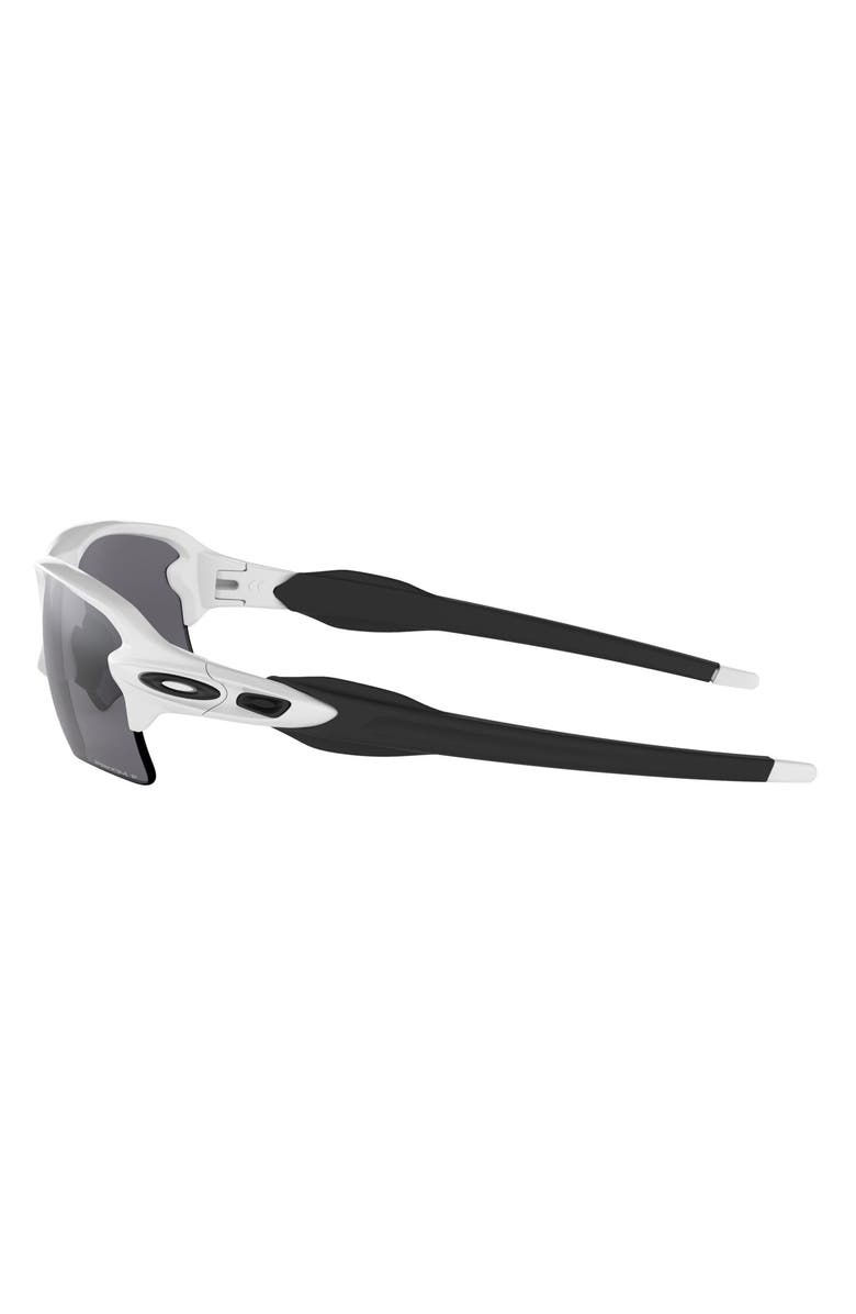 Oakley Flak 2.0 XL 59mm Polarized Sunglasses, Alternate, color, White