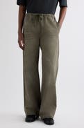 Acne Studios Plott Peached Washed Twill Wide Leg Pants