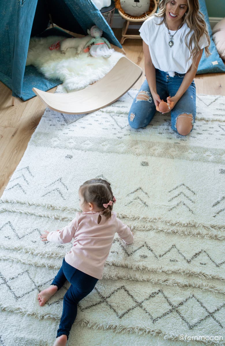 Lorena Canals Lakoda Washable Wool Rug, Alternate, color, Pastel