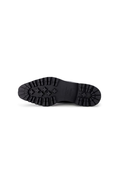 Anthony Veer Pembroke Cap-toe Boot In Black