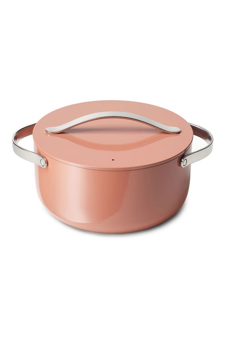 6.5 Quart Dutch Oven With Lid, Main, color, PERRACOTTA
