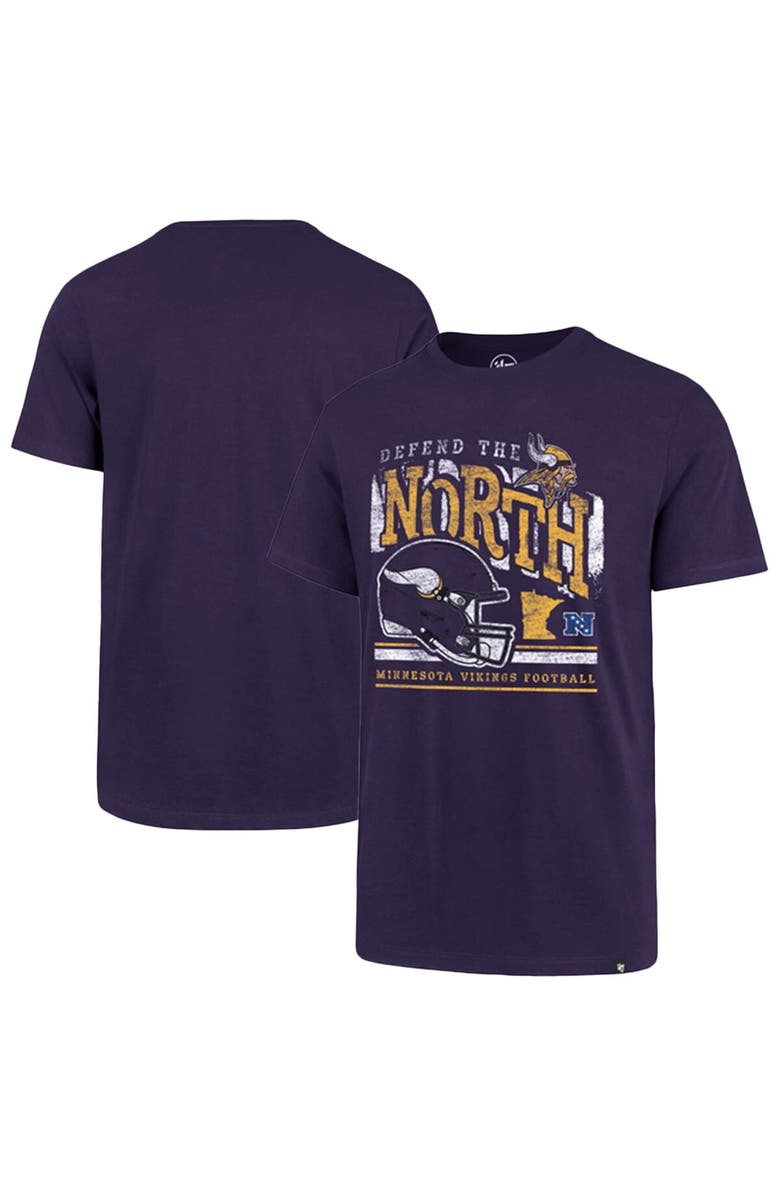 '47 Men's '47 Purple Minnesota Vikings Regional Super Rival T-Shirt, Main, color, Purple