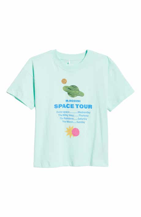 Kids' Space Tour Organic Cotton Graphic T-Shirt