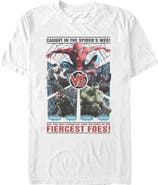 Spider-Man: Brand New Day Men's Spider-Man Brand New Day Wallcrawler and Fiercest Foes Graphic T-Shirt