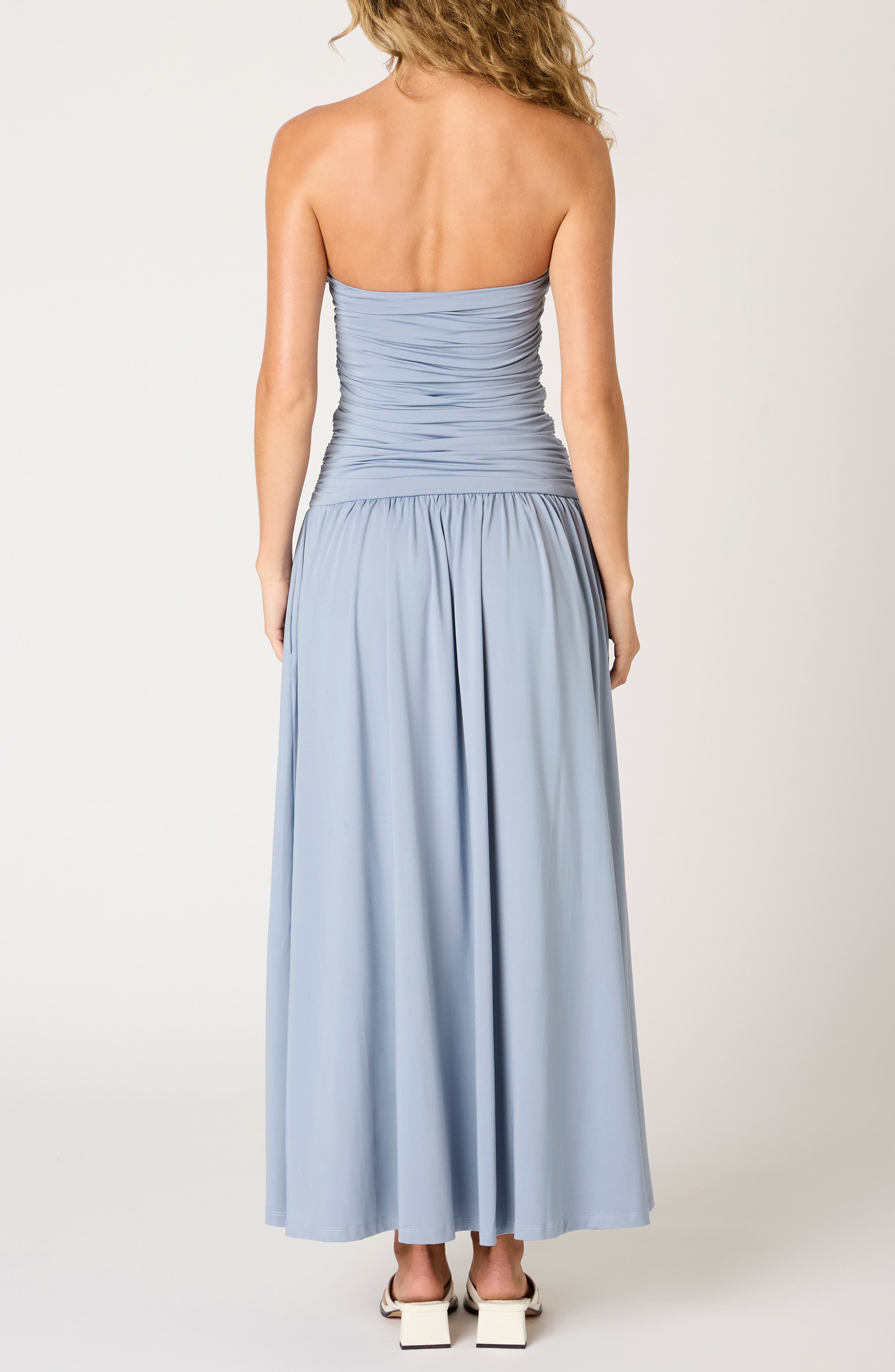 Santal Strapless Dress - image 4