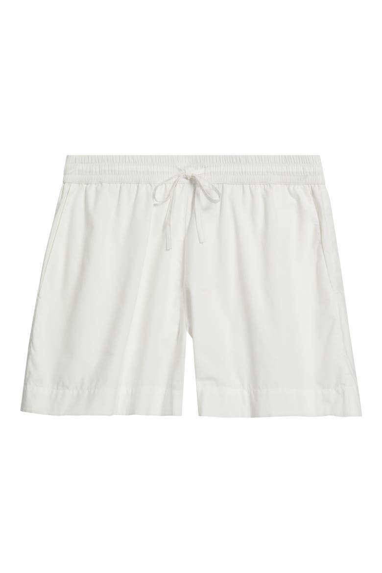 Rhodes Cotton Poplin Drawstring Shorts, Alternate, color, 10-SUMMER WHITE