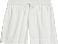 French Connection Rhodes Cotton Poplin Drawstring Shorts