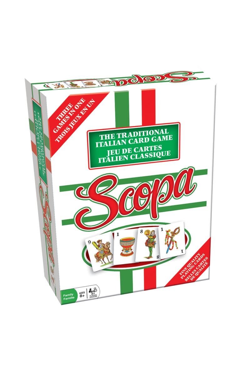 Outset Media Scopa The Traditional Italian Card Game, Main, color, Multicolored