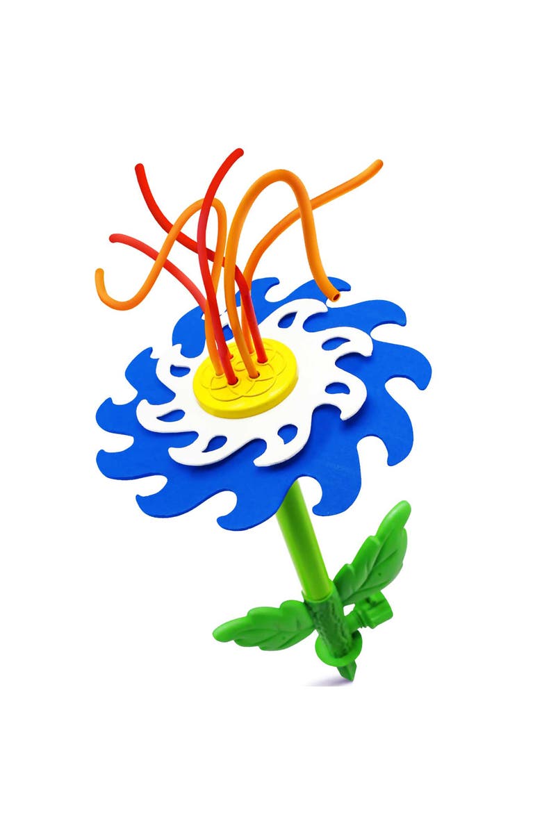 Lanard Whip Splash Sprinkler, Flower Shaped Water Sprinkler Outdoor Toy, Alternate, color, Multicolored