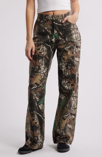 PTCL Forest Camo Wide Leg Jeans | Nordstrom