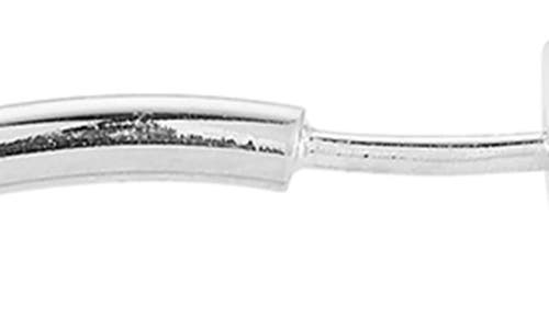 Chloe & Madison Chloe And Madison 2mm Hoop Earrings In Silver