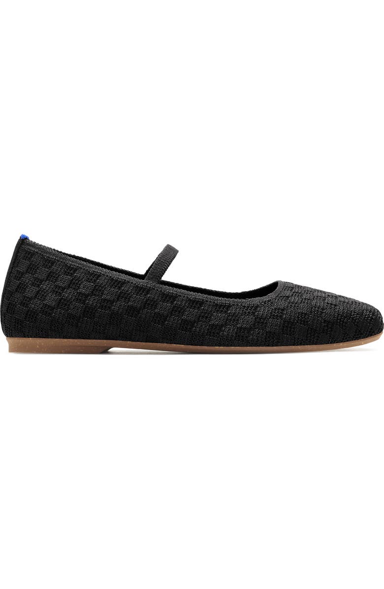 Rothy's The Max Square Mary Jane, Alternate, color, Black Sand