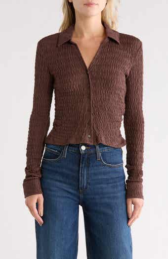 Connie Slim Fit Button-Up Shirt