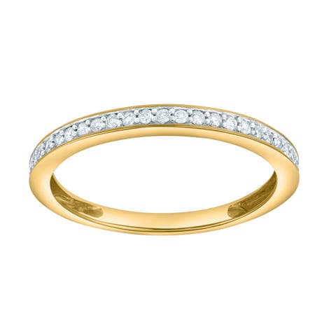 Veyora 14K Diamond Band - 0.10 ct