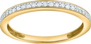 LuvMyJewelry Veyora 14K Diamond Band - 0.10 ct