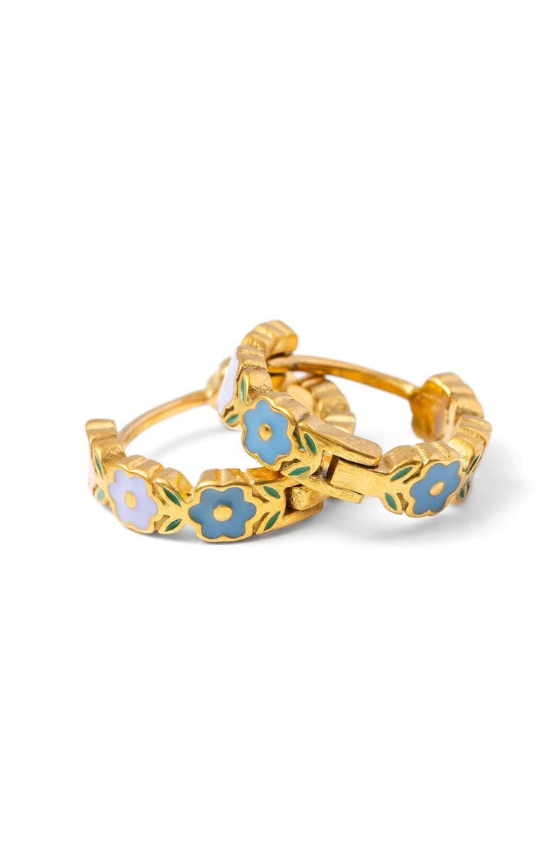 Pip Pop Flower Hoop, Main, color, Gold