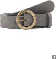 MANGO TEEN Stud Leather Belt