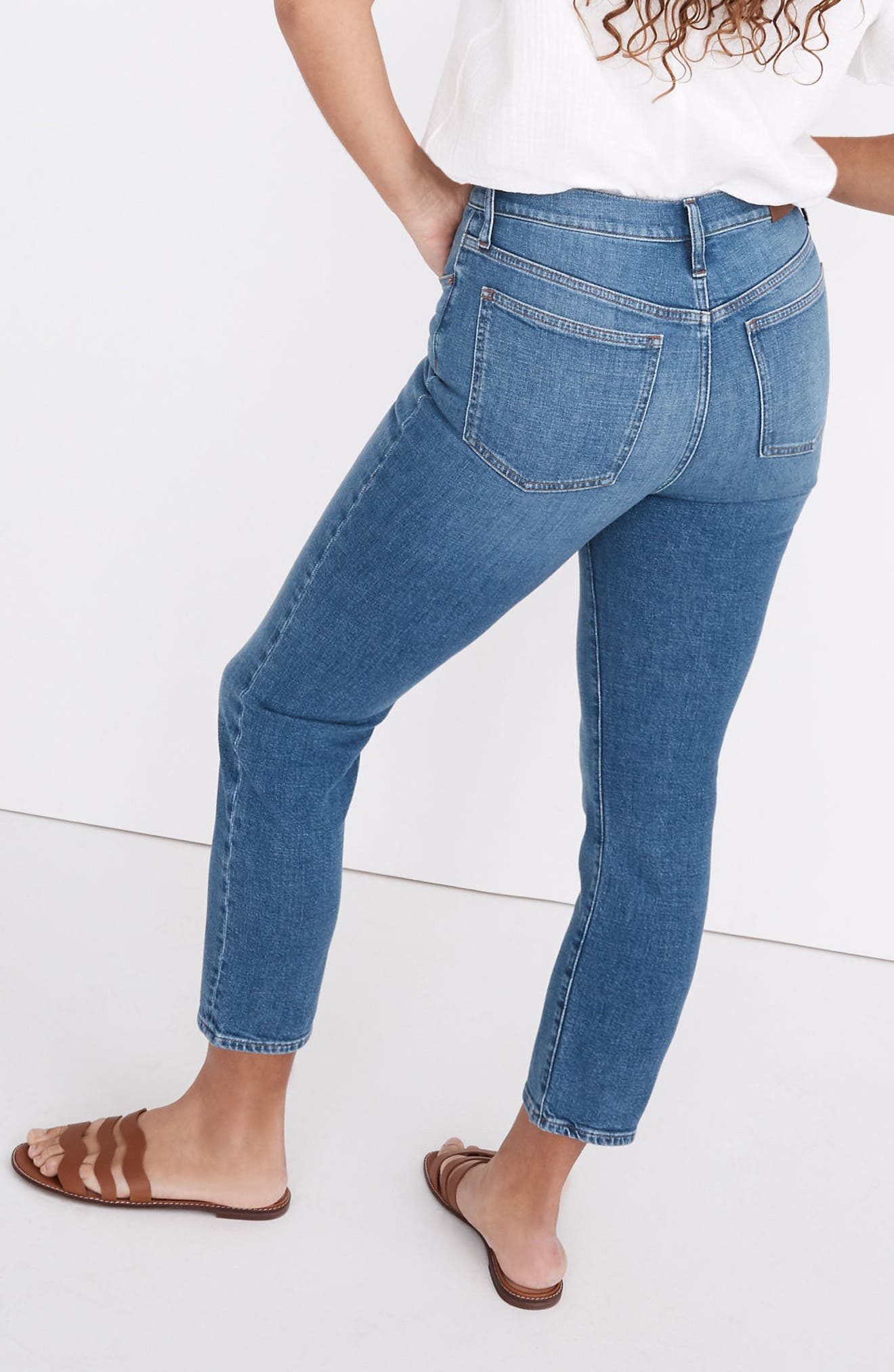 Madewell The Perfect Vintage High Waist Crop Jeans (Women) | Nordstromrack