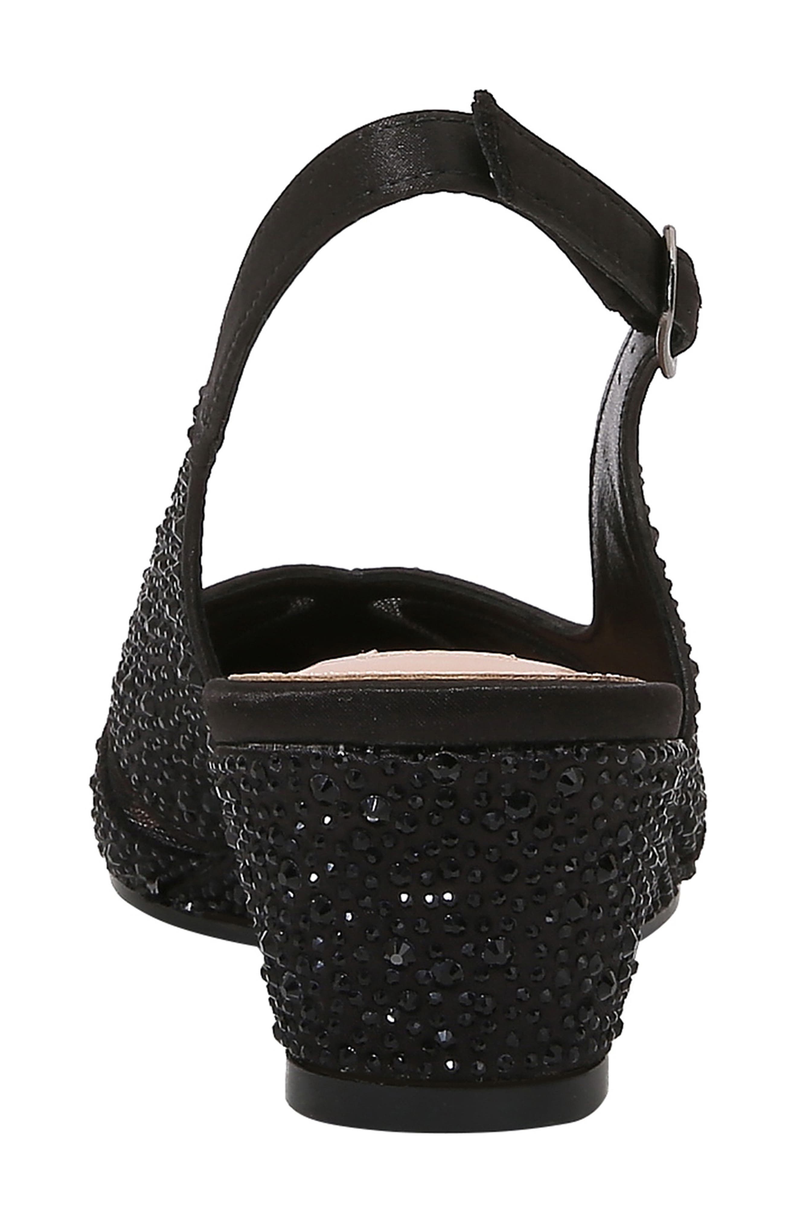 LADY COUTURE Daniel Embellished Slingback Pump, Alternate, color, Black