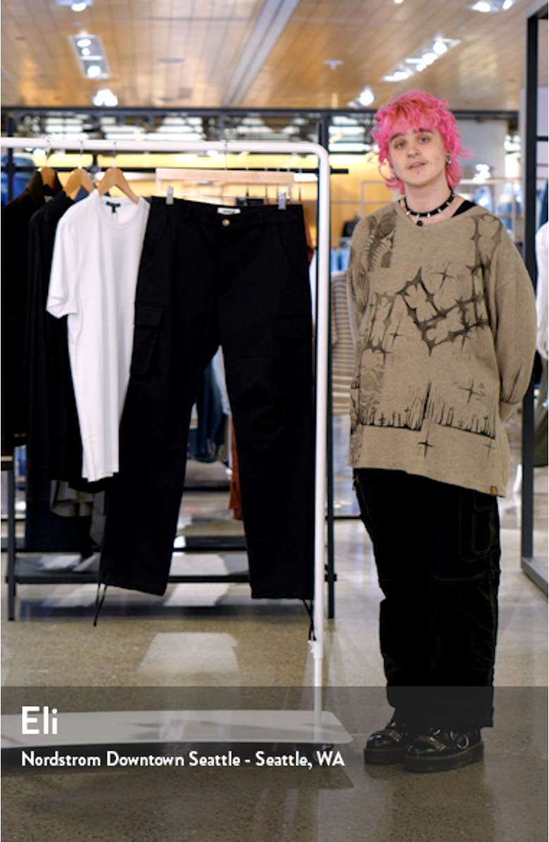 Basic Gabardine Cargo Pants, sales video thumbnail