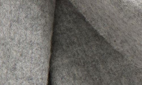 Vince Double Face Cashmere Scarf In Gray