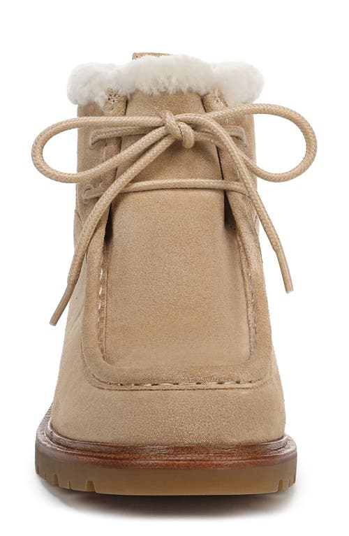 Vince Sierra Genuine Shearling Boot In Sand