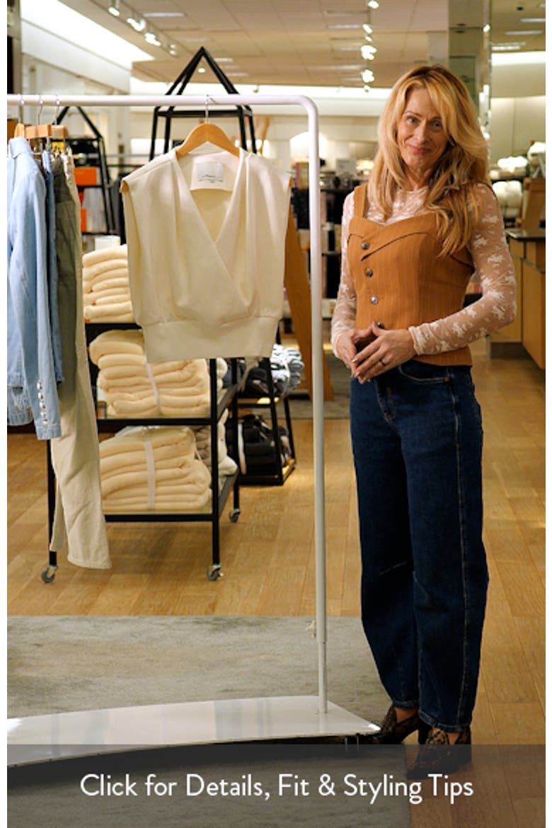 Draped Sleeveless Top video