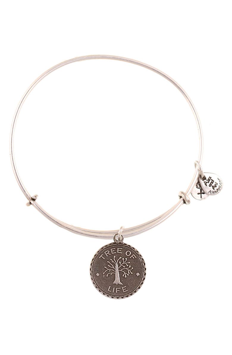 Alex and Ani 'Eye of Horus' Expandable Wire Bangle, Main, color,