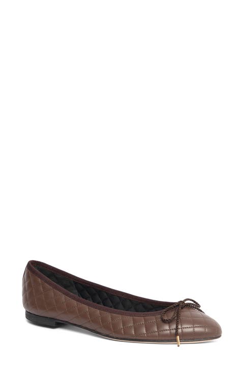 Sequin Embellished Ballet Flat