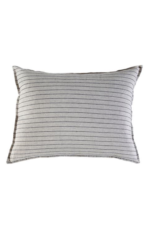 Blake Big Linen Accent Pillow