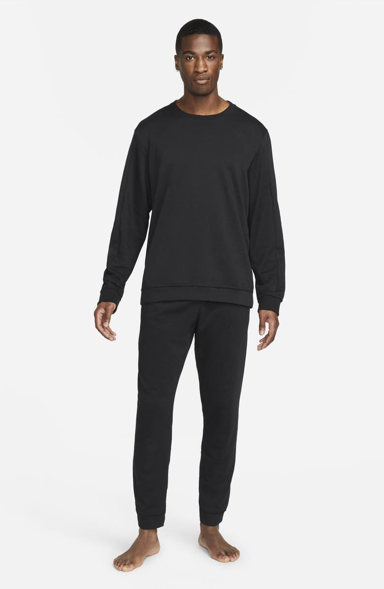 Nike Yoga Dri-FIT Crewneck Top, Alternate, color, 