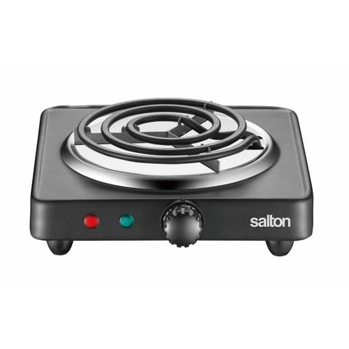 Salton Portable Cooktop Single In Black