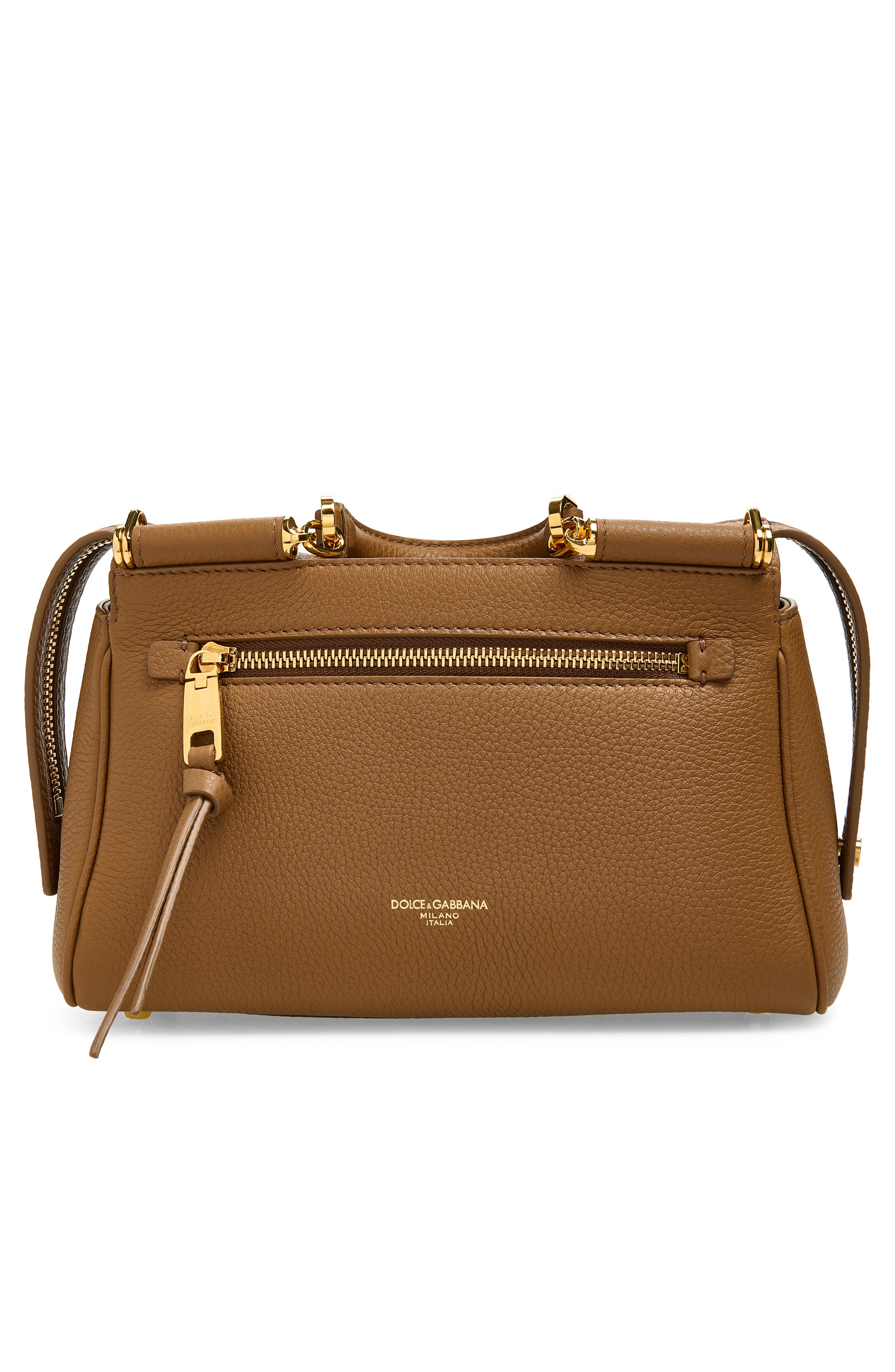 Vittoria Leather Top Handle Bag, Alternate, color, 8Z093 CARAMELLO
