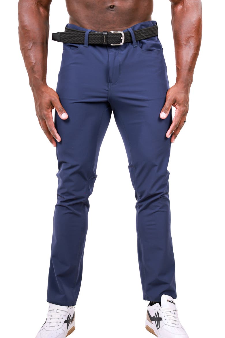 Marthyr Slim Fit Pants, Main, color, BLUE