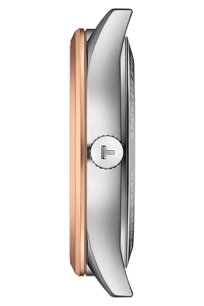 Classic Dream Powermatic 80 Two-Tone Bracelet Watch, 40mm, Alternate, color, SILVER