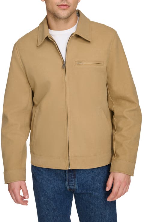 Faux Suede Utility Jacket