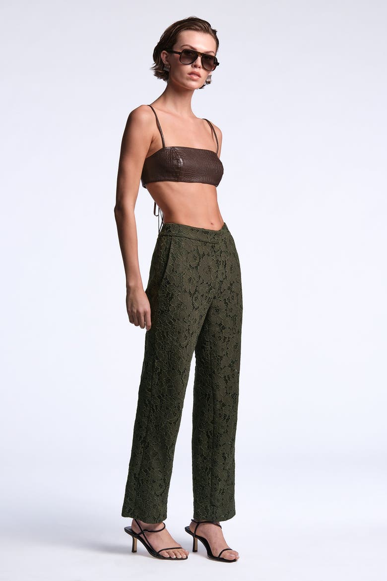 Safiya Pant, Alternate, color, Dark Olive