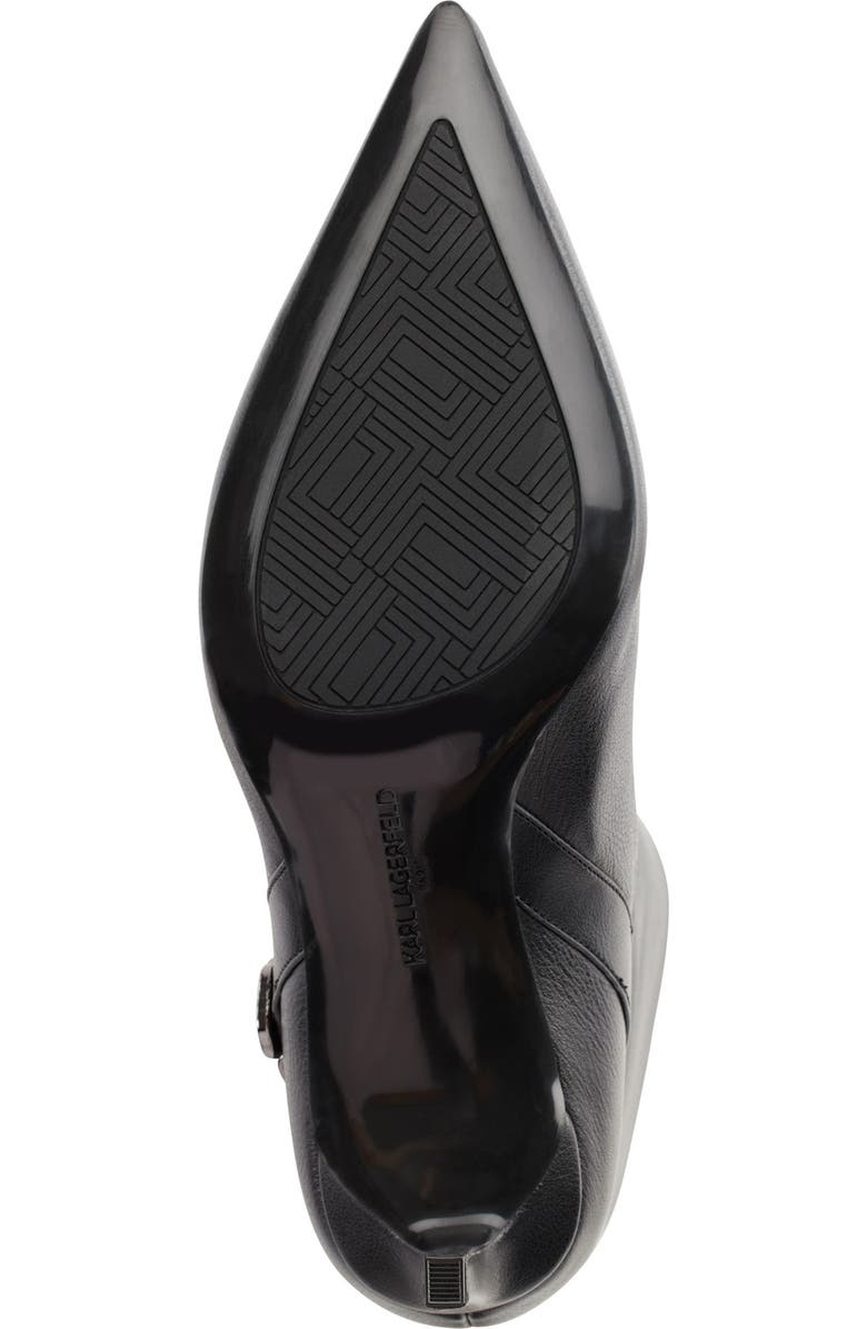 KARL LAGERFELD PARIS Sharina Wedge Sneaker, Alternate, color, Black