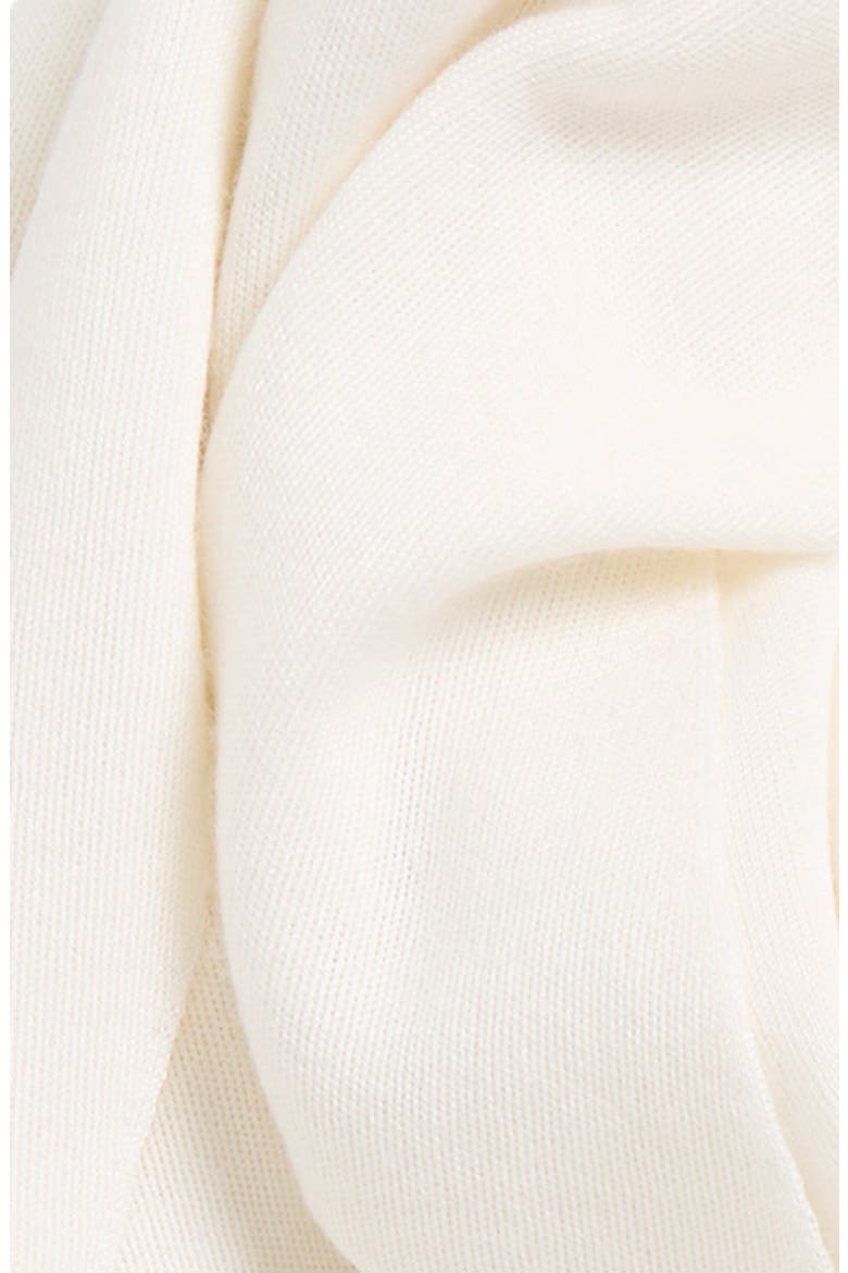 Diamond Knit Cashmere & Silk Scarf, Alternate, color, ECRU