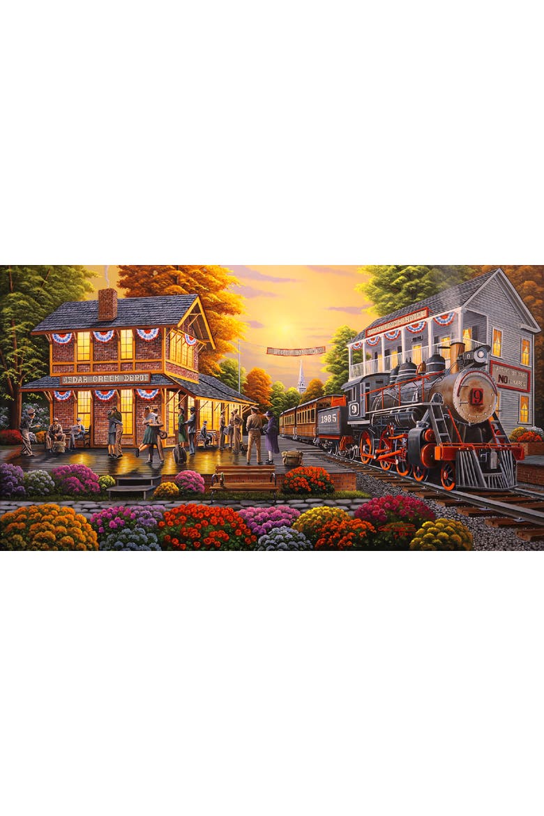 Welcome Home Boys 500 piece Jigsaw Puzzle for Adults, Alternate, color, Multicolor