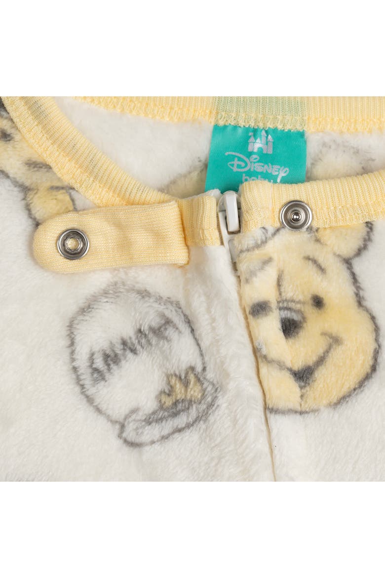 Winnie the Pooh Fleece Footed Sleep N' Play, Alternate, color, Tusk Winnie Pooh