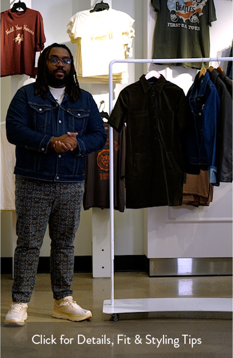 Koulis Corduroy Shirtdress, sales video thumbnail