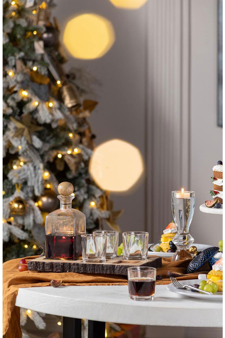 Alaine 6-Piece Bar Set, Alternate, color, BROWN