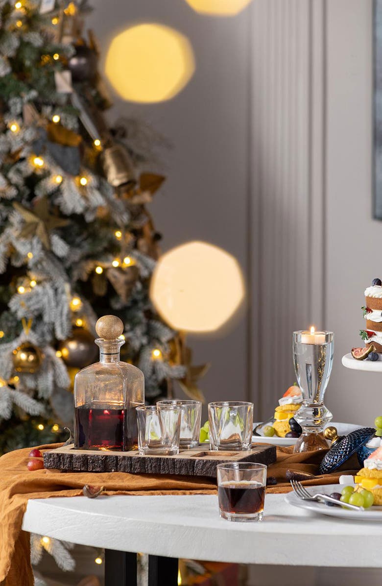 A & B Home Alaine 6-Piece Bar Set, Alternate, color, Brown