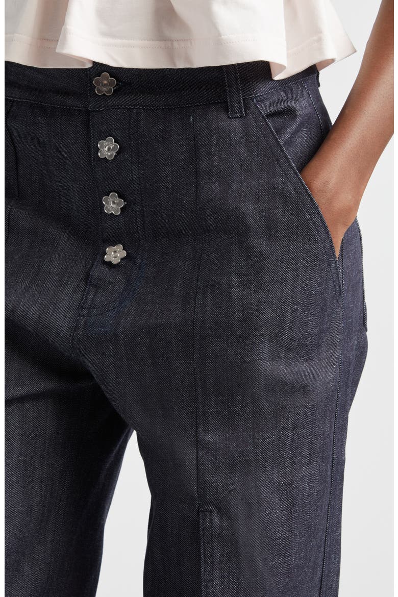 Carmela Denim Trousers, Alternate, color, INDIGO DENIM