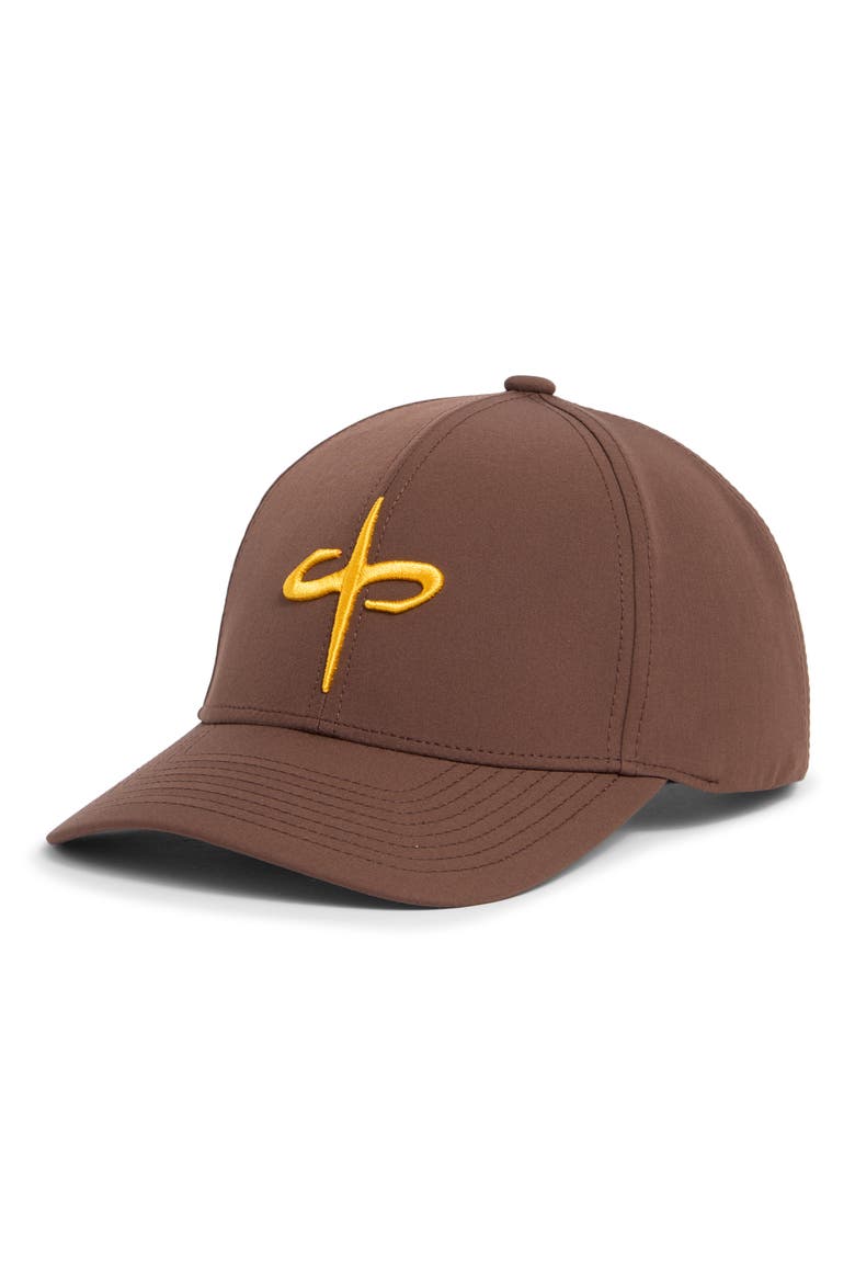 x Cole Houshmand Snapback Baseball Hat, Main, color, BROWN